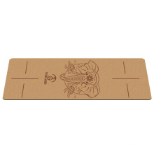 Yugland Wholesale Custom Logo Yoga Matte Eco-friendly cork yoga mats natural organic Natural